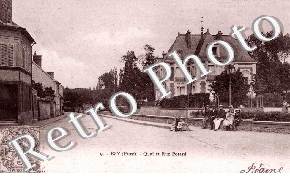 Quai et rue Potard