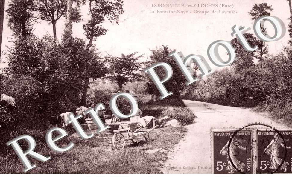 la Fontaine-Noye, Groupe de Laveuses