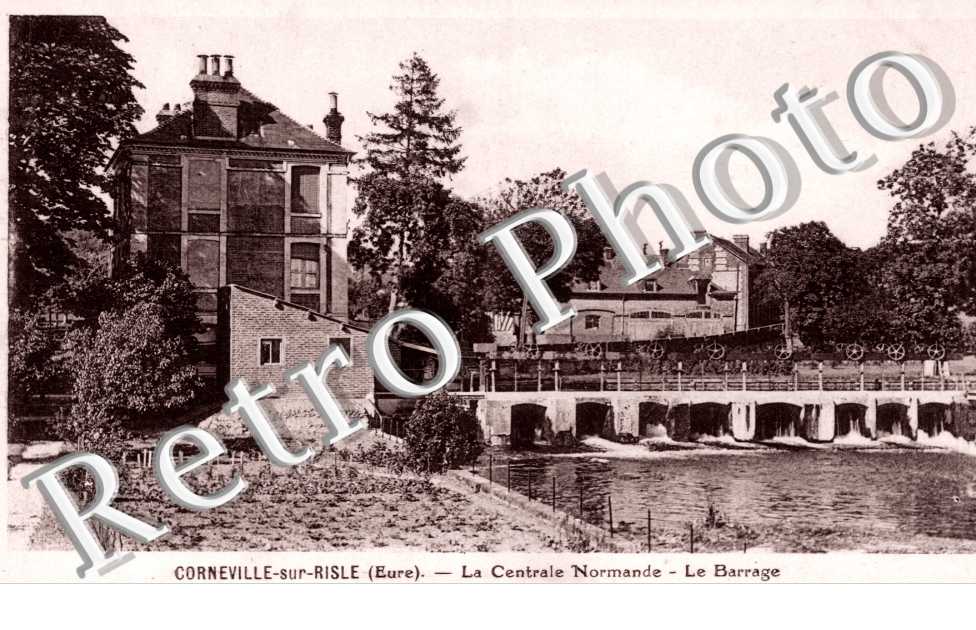 la Central Normande, le barrage