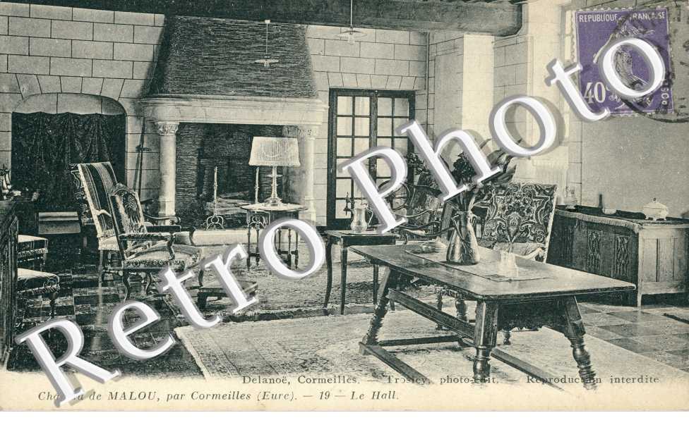 Chateau de Malou, le Hall