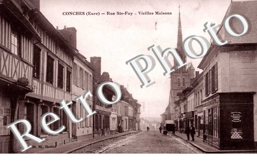 Rue Ste-Foy - vieilles maisons