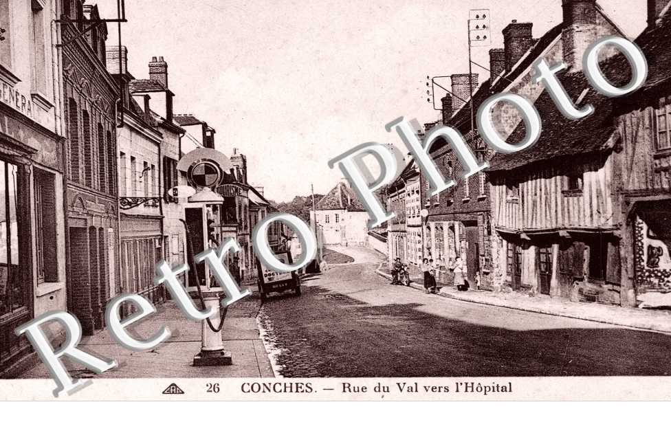La rue du Val vers l&#039;hopital