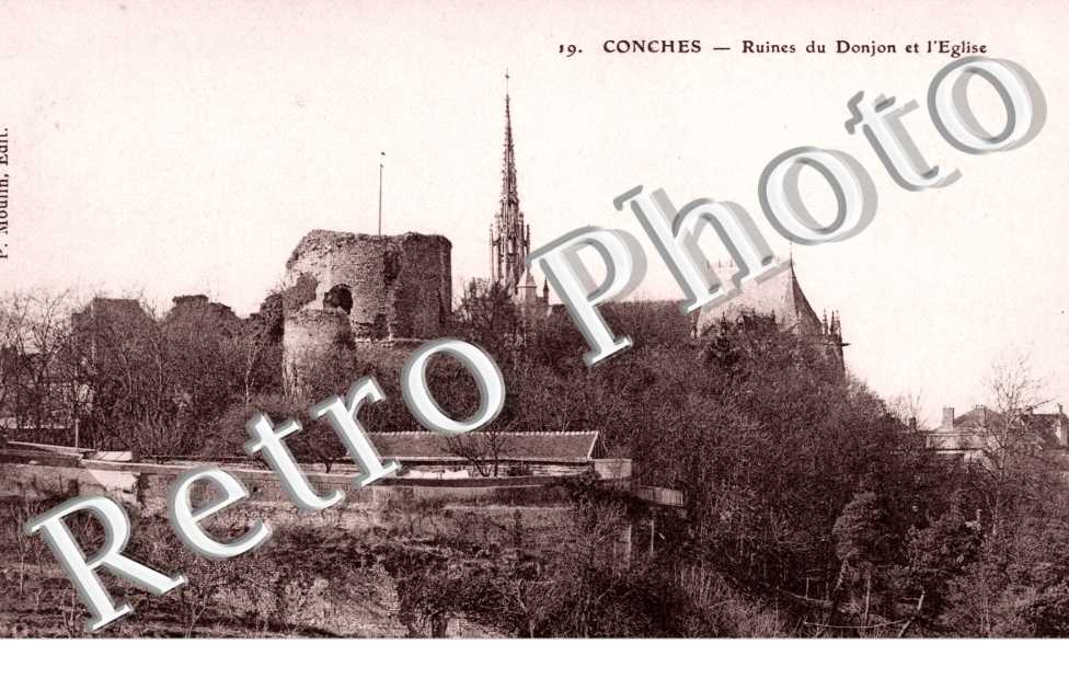 Ruines du Donjon et l'Eglise