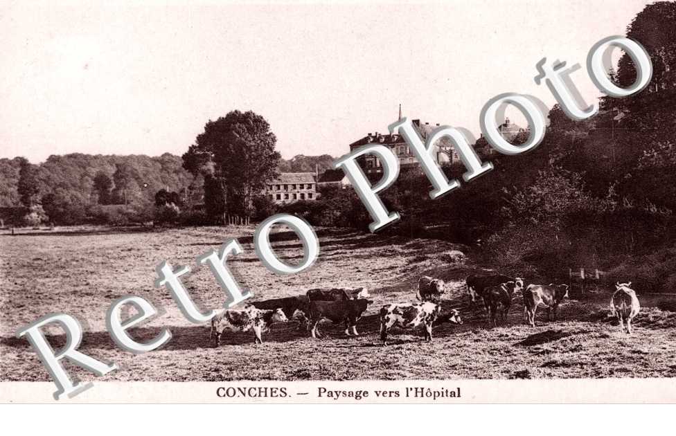 Paysage vers l'Hopital