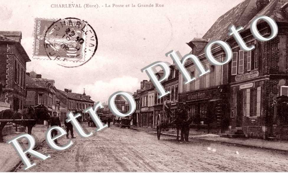 la poste et la grande rue