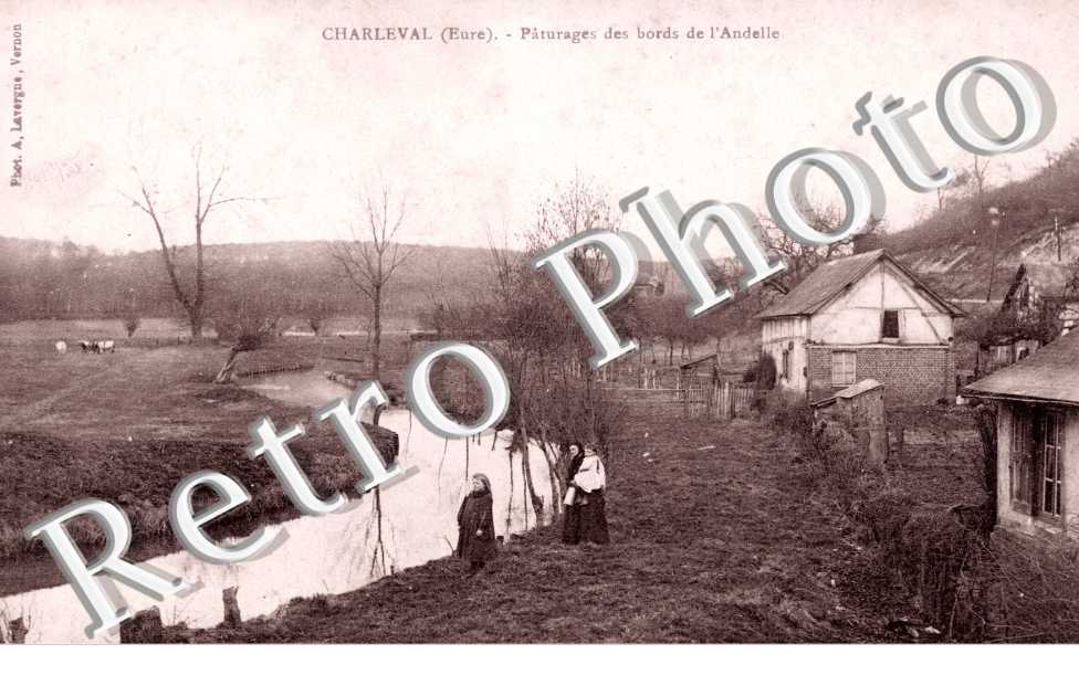Paturage des bords de l&#039;Andelle