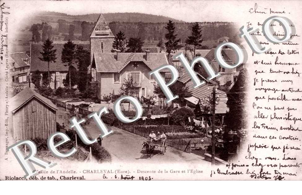 Descente de la Gare et l'Eglise