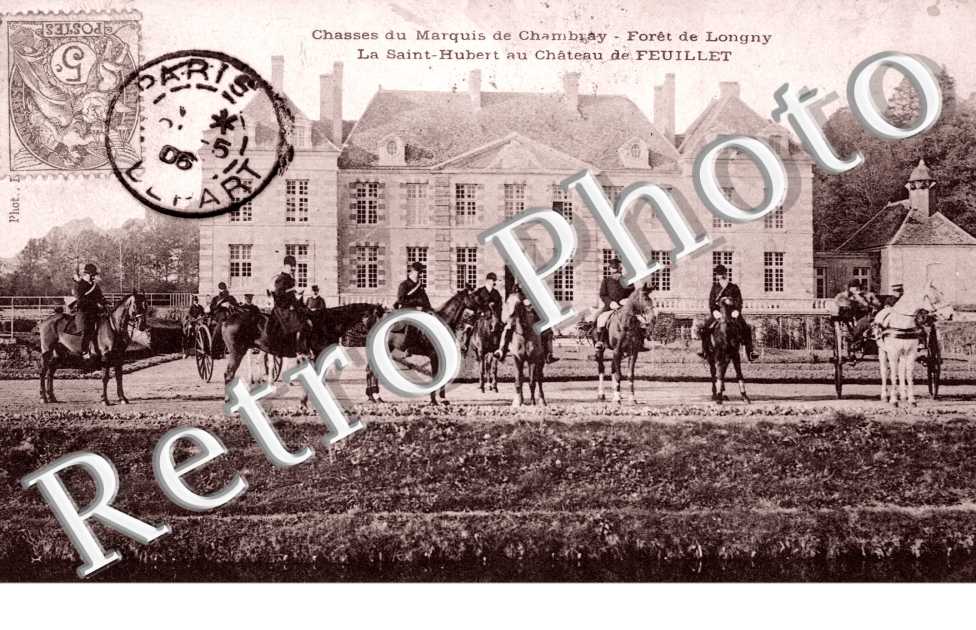 Chateau de Feuillet  - la saint Hubert