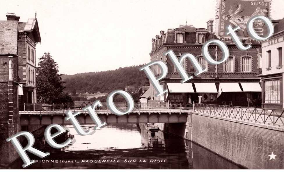 Passerelle sur la Risle
