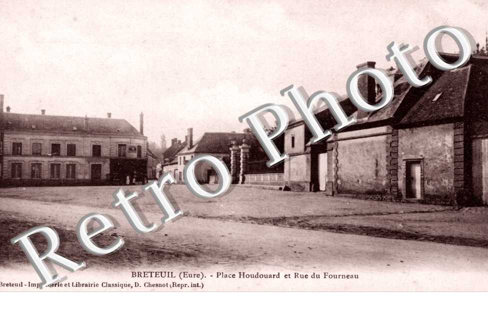 Place Houdouard et rue Du Fourneau