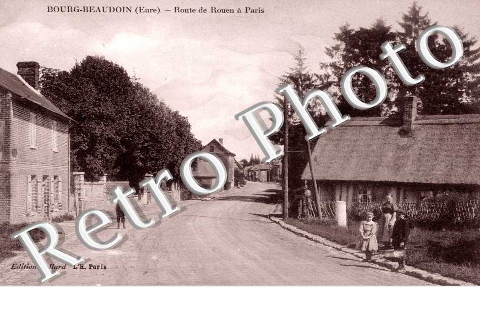 Route de Rouen a Paris