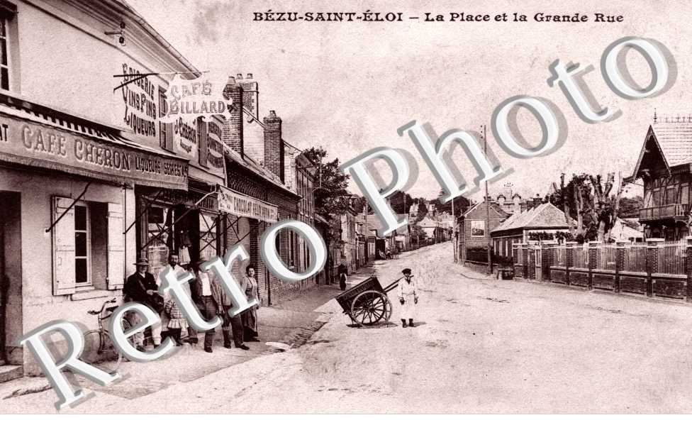 la place et la grande rue