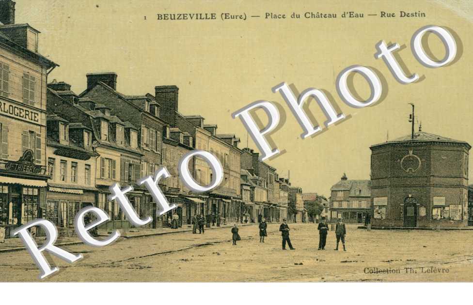 Place du chateau d&#039;eau - rue destin