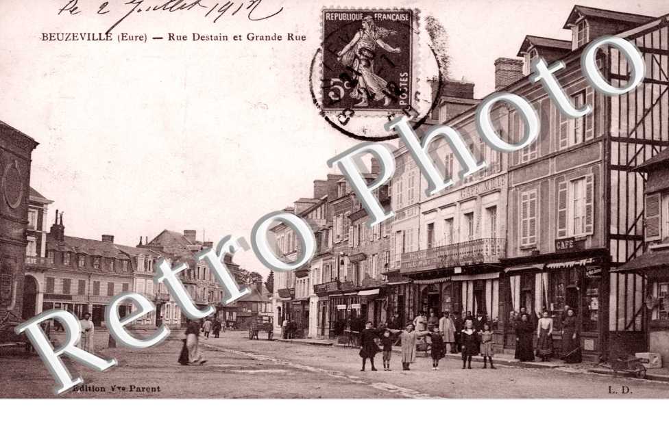 Rue Destain et grande rue