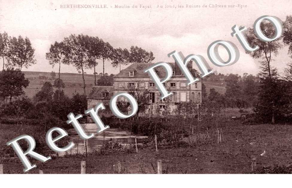 Moulin du fayet - ruines du chateau