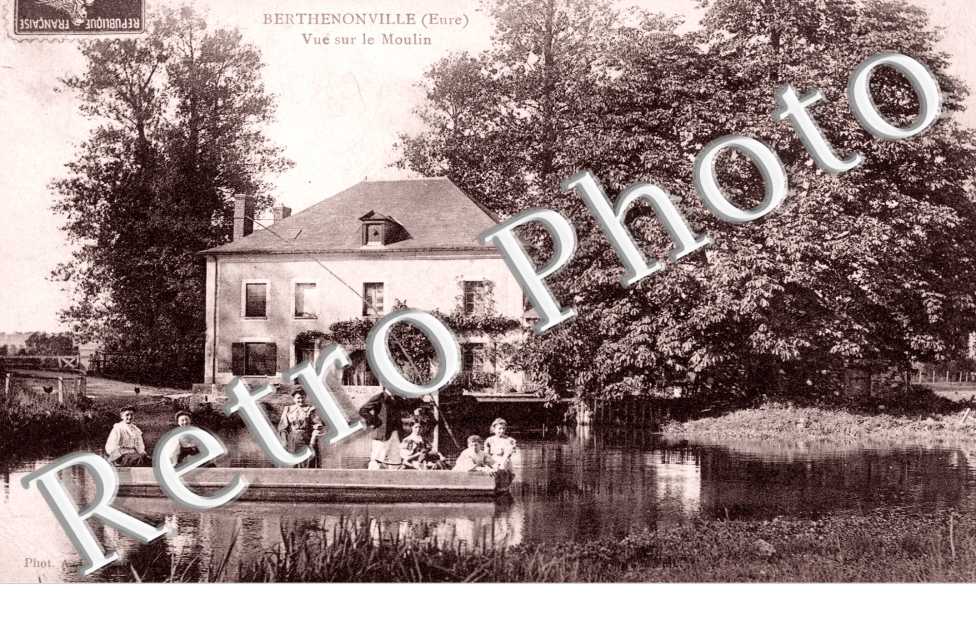 Vue sur le moulin