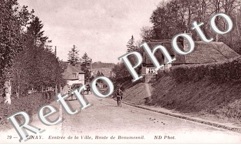 Entree de la Ville, Route de Beaumesnil