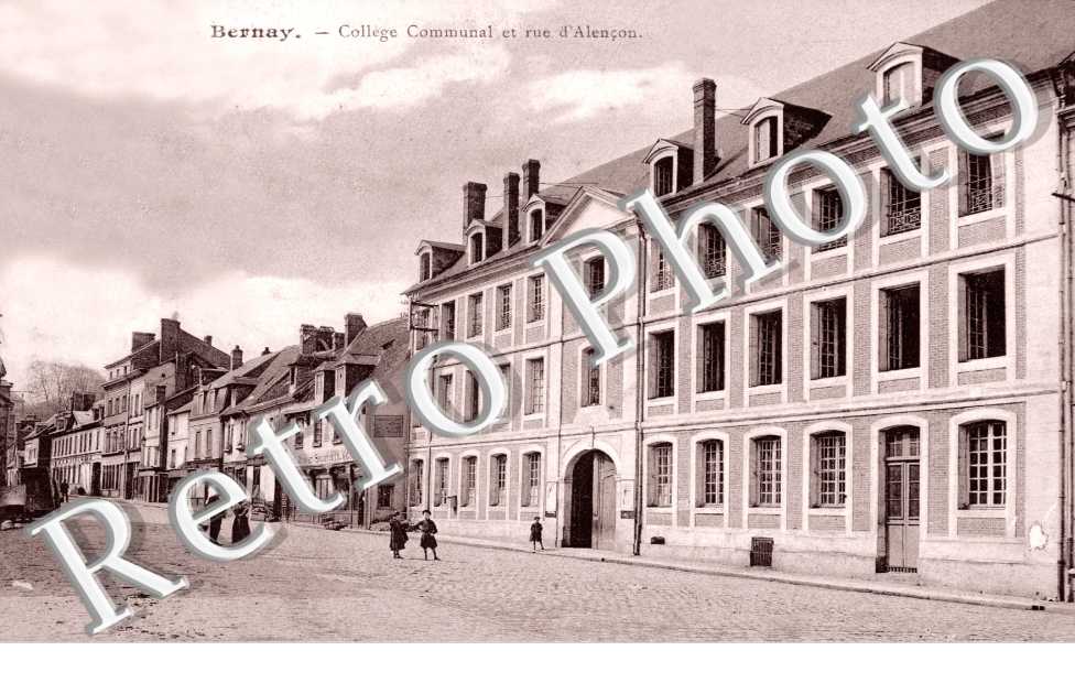 College communal et rue d'Alencon