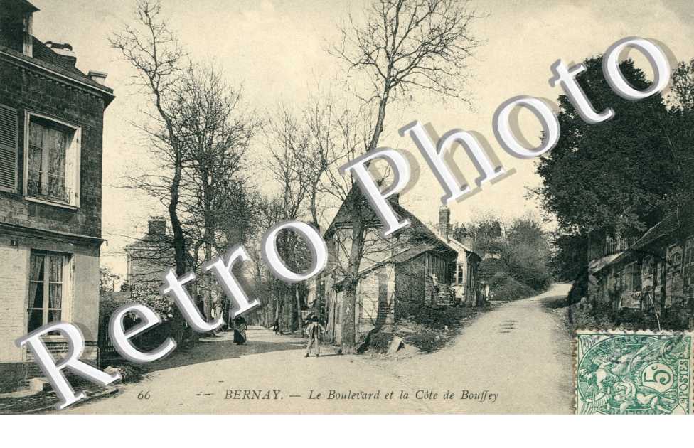 Boulevard et la cote de Bouffey