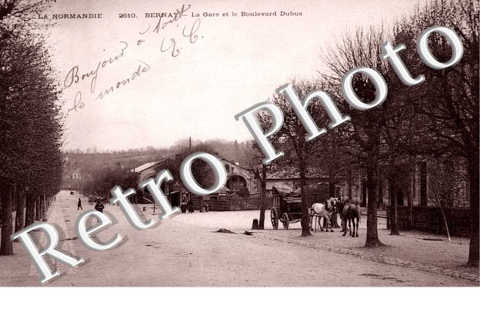la Gare et le Boulevard Dubu