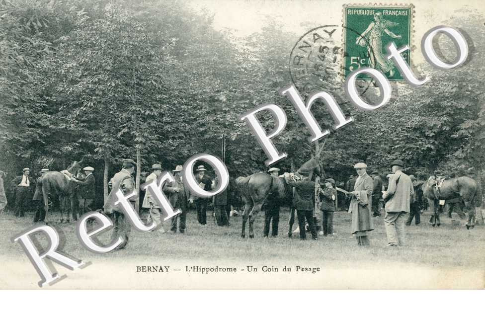Hippodrome - un coin du pesage
