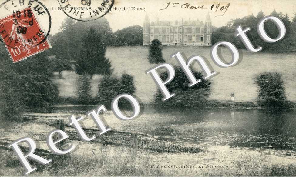 Vue prise de l&#039;etang