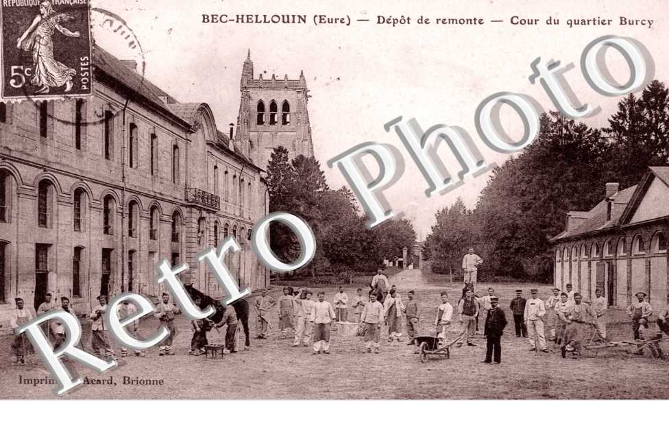 Depot de remonte - Cour de quartier Burcy