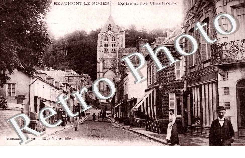 eglise et rue chantereine