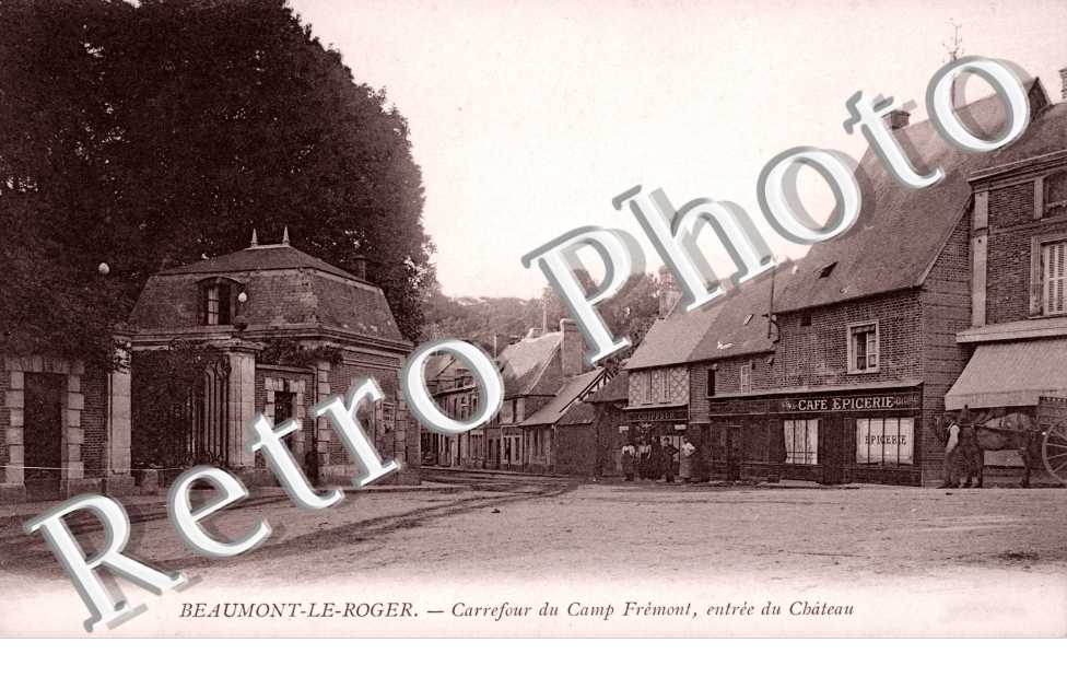 Carrefour du Camp Fremont, Entree du Chateau