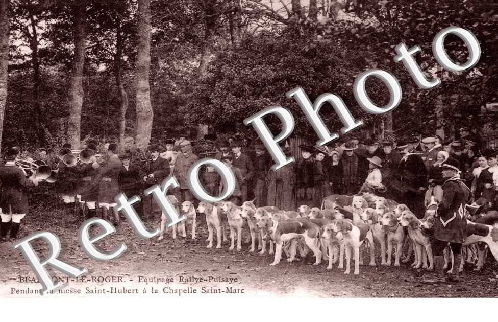 Pendant la Messe Saint-Hubert a la Chapelle Saint-Marc, Equipage Rallye-Puisayo