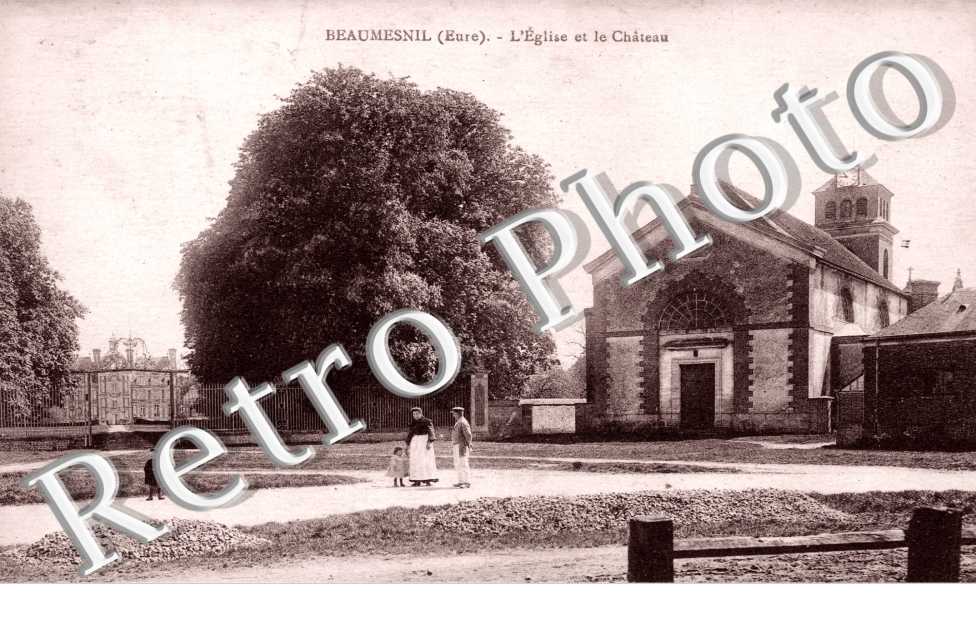 Eglise et le chateau