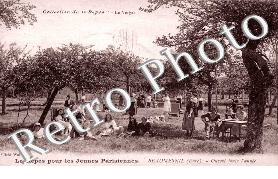 Le Repos pour les jeunes parisiens - le verger