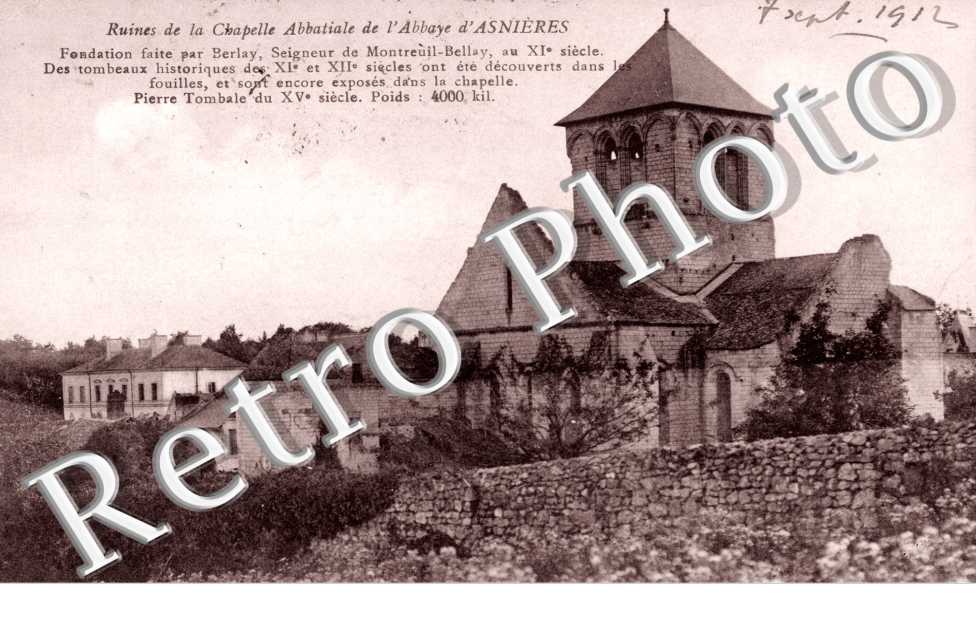 Ruines de la chapelle abbatiale de l&#039;abbaye