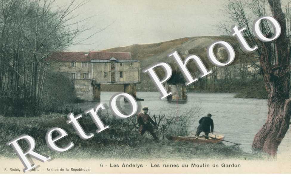 Les Ruines du Moulin de Gardon