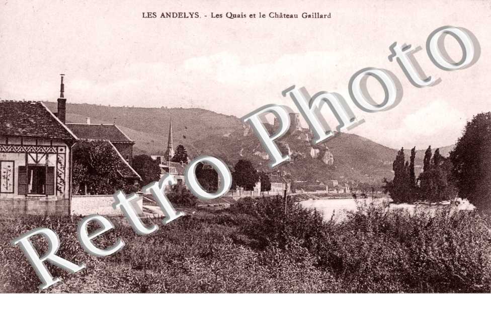 Les Quais et Chateau Gaillard