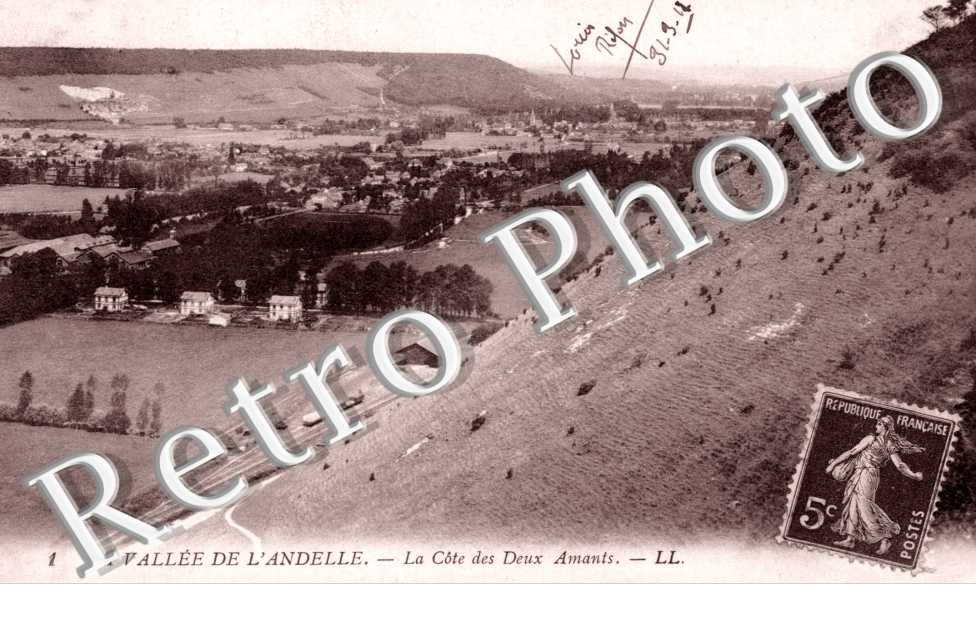 la Cote des Deux Amants, la Vallee de l&#039;Andelie