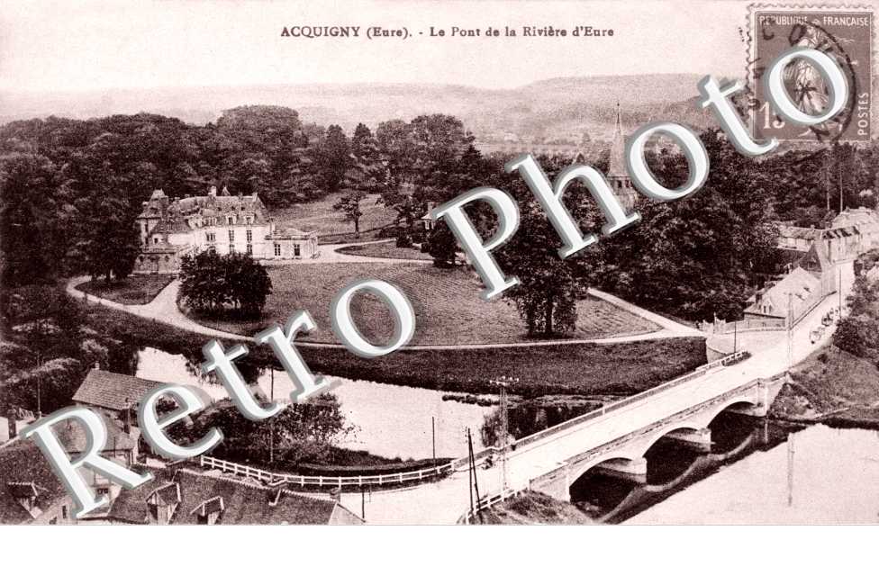 Le Pont sur la Riviere d&#039;Eure