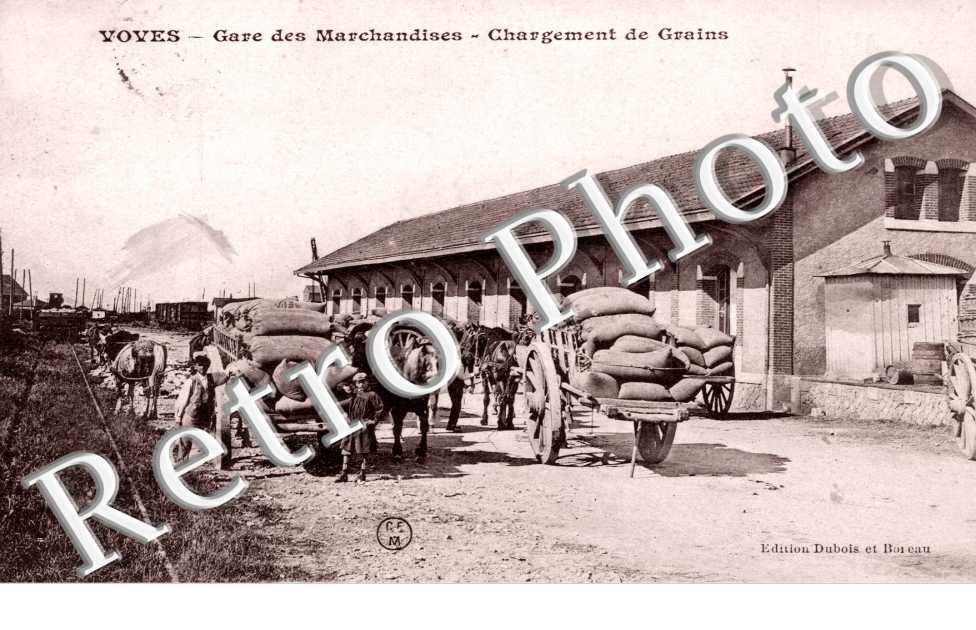 Gare des Marchandises, Chargement de Grains