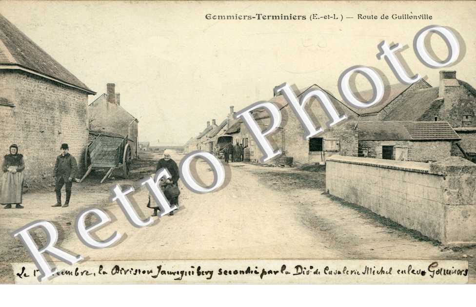 GOMMIERS Route de Guillonville