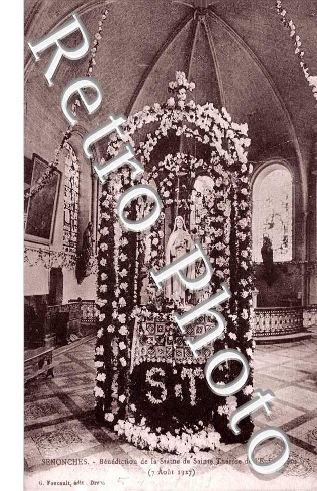 Bénédiction de la Statue de Sainte Thérèse - 7 aout 1927