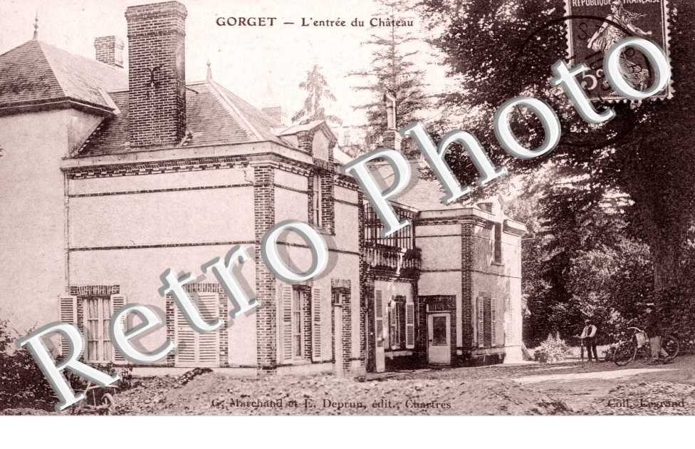 Gorget, l&#039;entree du Chateau