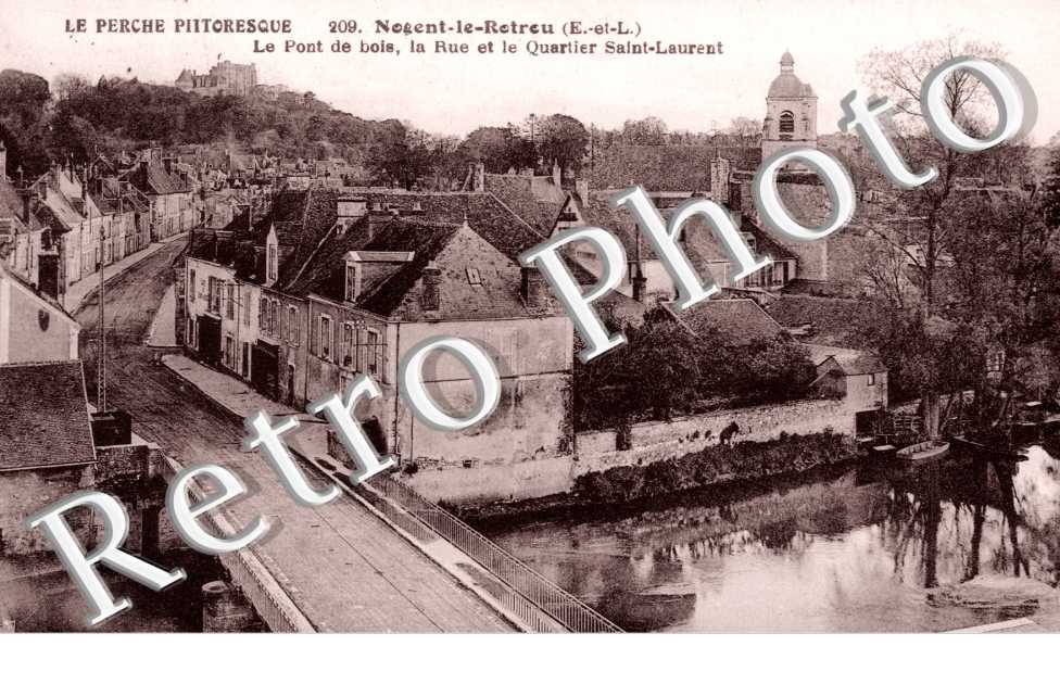 Le Pont de Bois, la Rue et le Quartier Saint Laurent