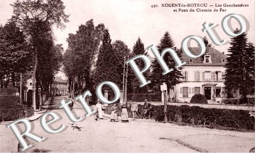 Les Gauchetteres et Pont du Chemin de Fer