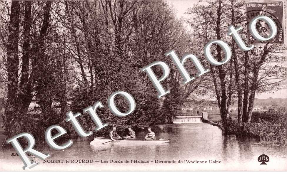 Bords de l'Huisne, Deversoir de l'ancienne Usine