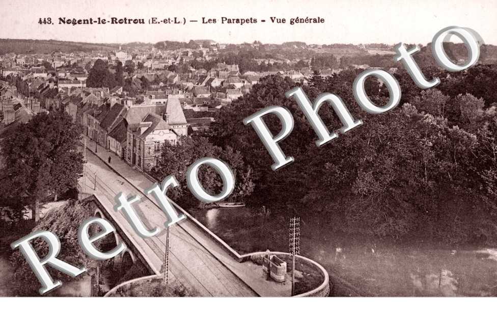 Les parapets, vue generale