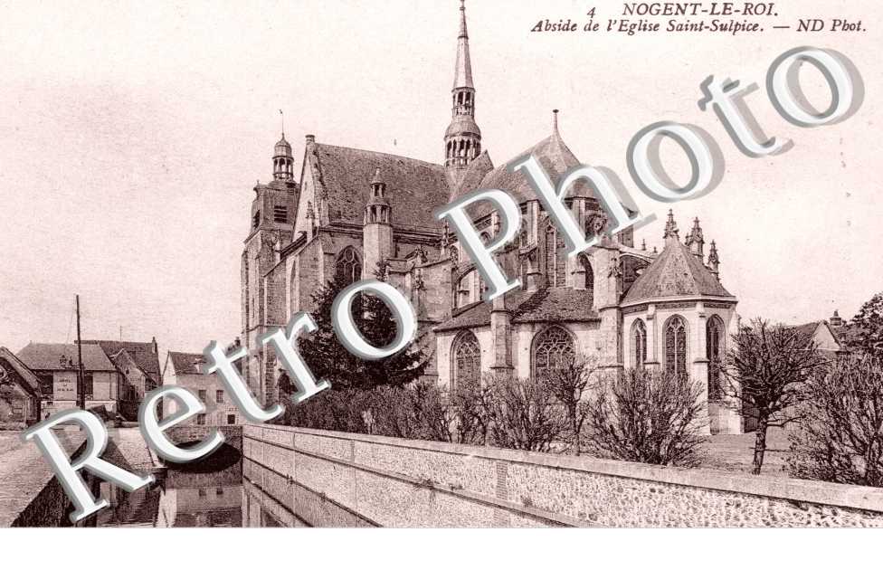 Abside de l&#039;Eglise Saint Sulpice