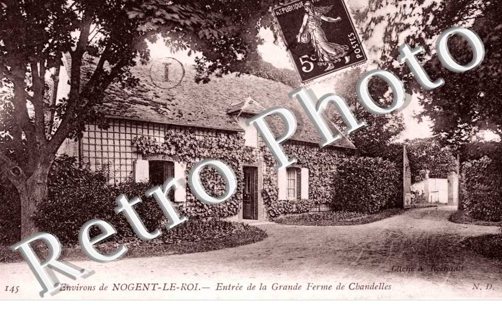 Entree de la Grande Ferme de Chandelles