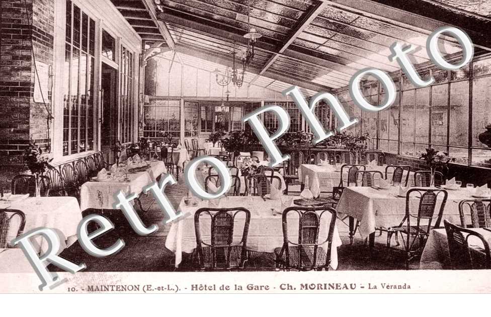 Hotel de la gare - Ch. Morineau - la veranda