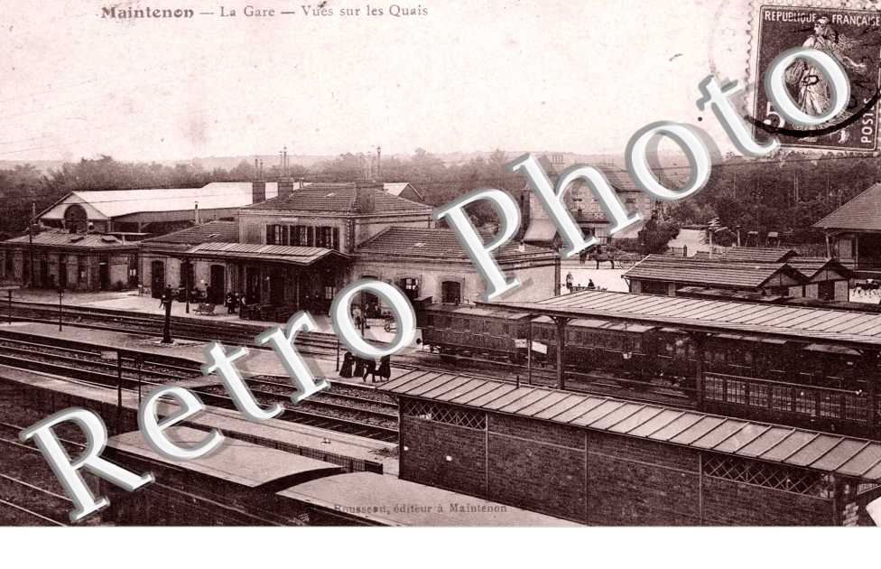 La gare - vues sur les quais