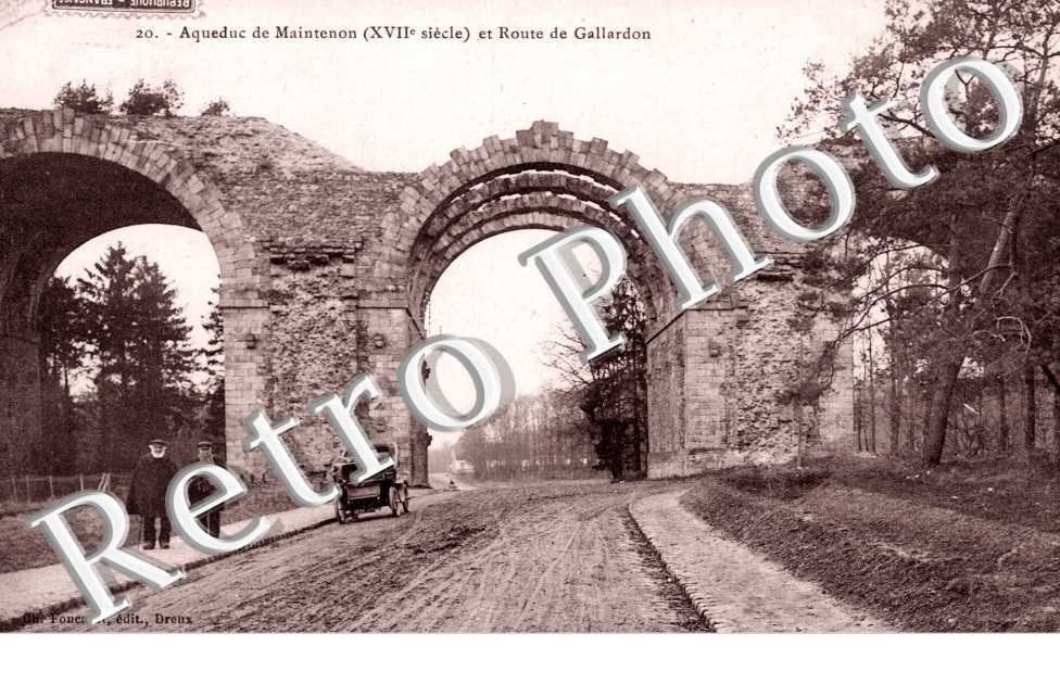 Aqueduc et Route de Gallardon